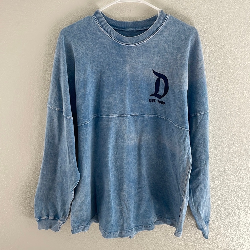 Disney Parks Authentic Original Spirit Jersey Collection. Long sleeve Pullover